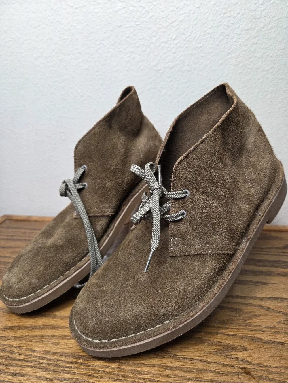 Clarks Men's Bushacre 3 Chukka Boots 10.5 Brown Suede Desert